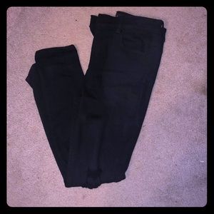 Black express jeans / high waisted